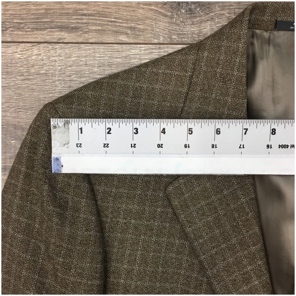 HART SCHAFFNER‎ Mens Knit Blazer Sport Coat Casual Jacket Size 42R Wool Suit USA